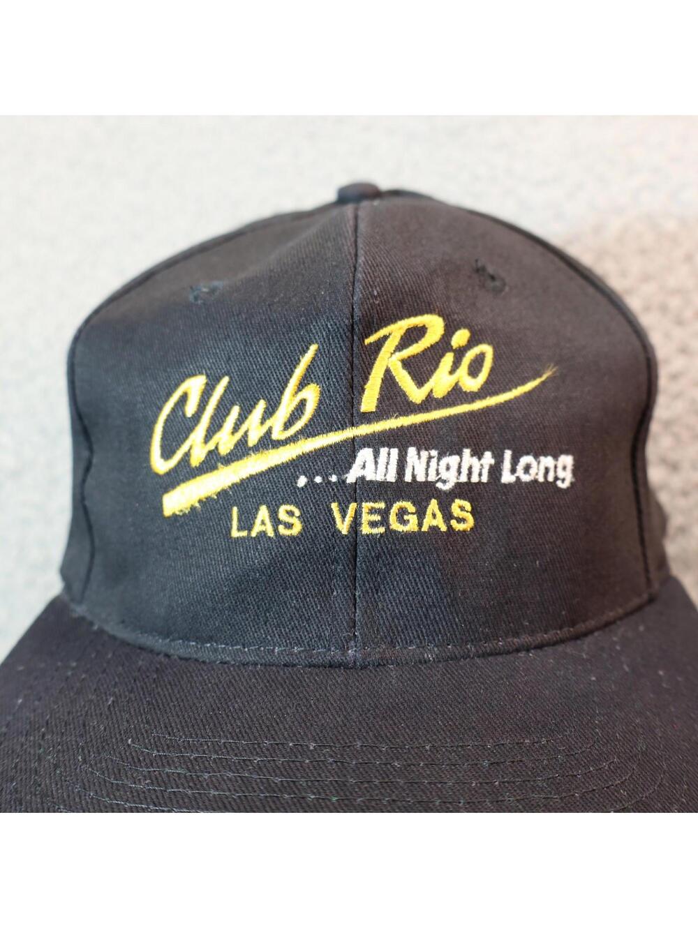 Club Rio Las Vegas Snapback Cap Hat Vtg 80s Snapback